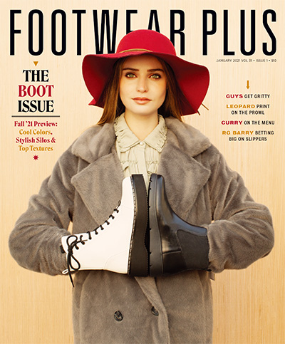 鞋业时尚杂志订阅电子版PDF 美国《Footwear Plus》【2021年汇总10期】