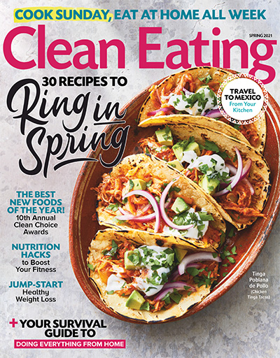 健康饮食杂志订阅电子版PDF 美国《Clean Eating》【2021年汇总5期】