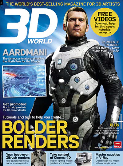 3D成像技术杂志订阅电子版PDF 英国《3D World》【2012年汇总12期】