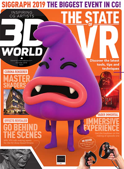 3D成像技术杂志订阅电子版PDF 英国《3D World》【2019年汇总13期】