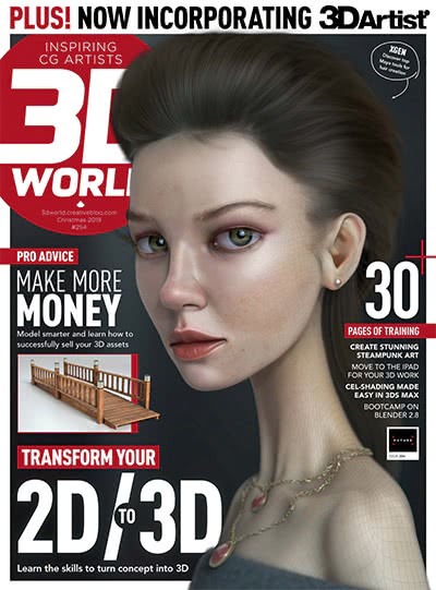 3D成像技术杂志订阅电子版PDF 英国《3D World》【2019年汇总13期】