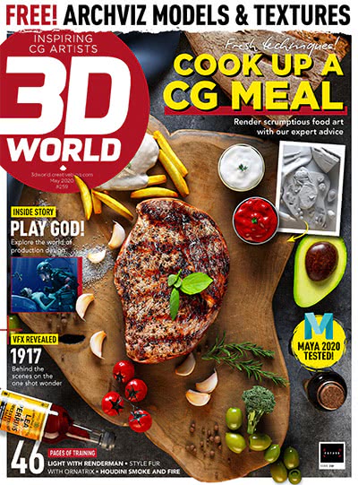 3D成像技术杂志订阅电子版PDF 英国《3D World》【2020年汇总13期】