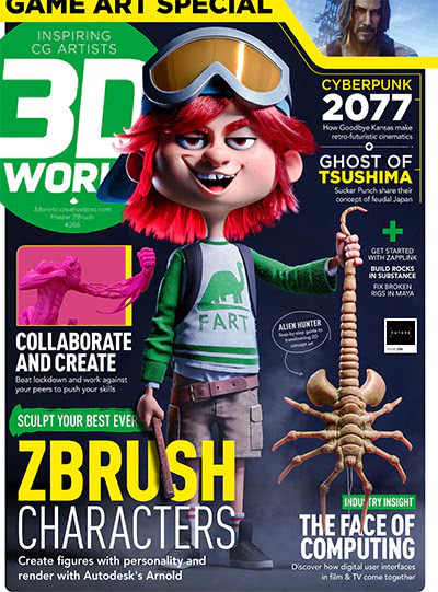 3D成像技术杂志订阅电子版PDF 英国《3D World》【2020年汇总13期】