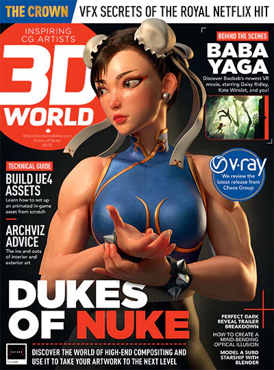 3D成像技术杂志订阅电子版PDF 英国《3D World》【2021年汇总13期】