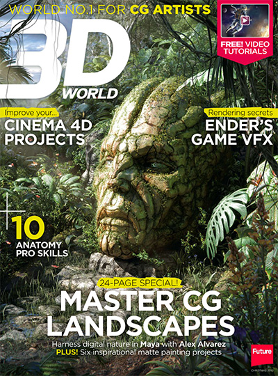 3D成像技术杂志订阅电子版PDF 英国《3D World》【2013年汇总13期】