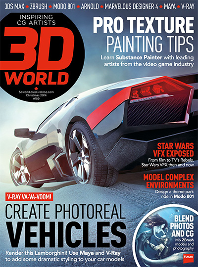 3D成像技术杂志订阅电子版PDF 英国《3D World》【2014年汇总13期】