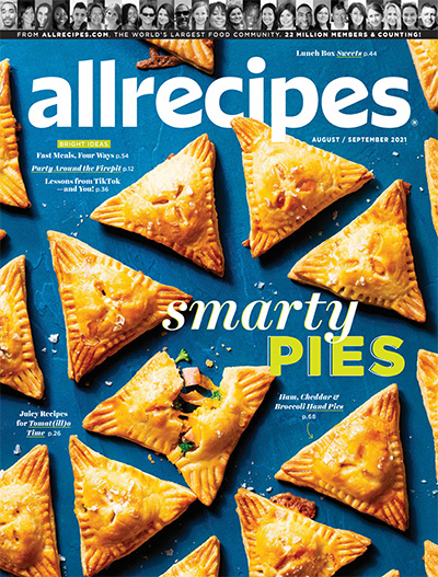 在线美食杂志订阅电子版PDF 美国《Allrecipes》【2021年汇总】