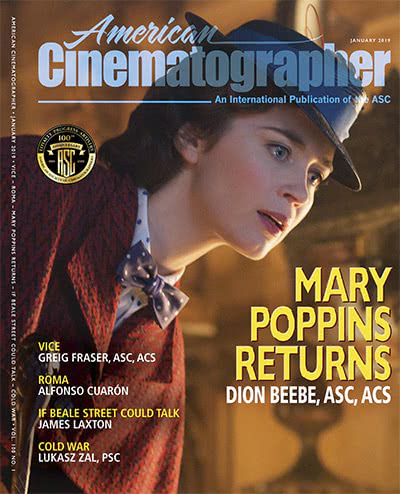 专业电影摄影技术杂志订阅电子版PDF 美国《American Cinematographer》【2019年汇总12期】