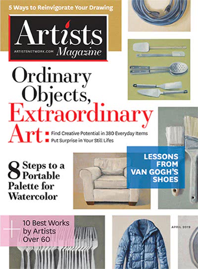 绘画艺术杂志订阅电子版PDF 美国《The Artists Magazine》【2019年汇总8期】