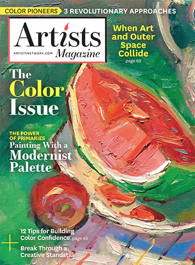 绘画艺术杂志订阅电子版PDF 美国《The Artists Magazine》【2019年汇总8期】