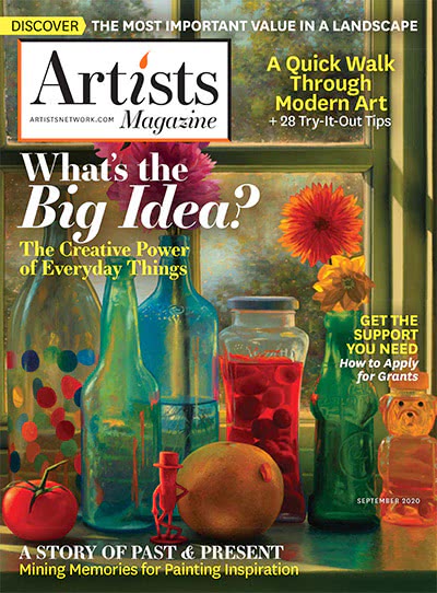 绘画艺术杂志订阅电子版PDF 美国《The Artists Magazine》【2020年汇总10期】