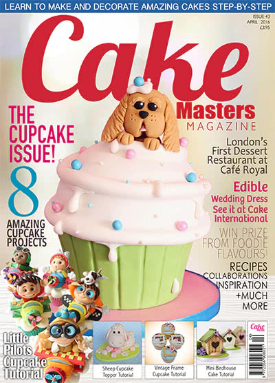世界蛋糕美食杂志订阅电子版PDF 英国《Cake Masters》【2016年汇总12期】