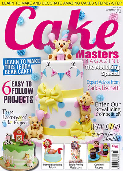 世界蛋糕美食杂志订阅电子版PDF 英国《Cake Masters》【2016年汇总12期】