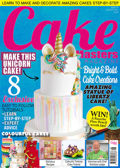 世界蛋糕美食杂志订阅电子版PDF 英国《Cake Masters》【2017年汇总12期】
