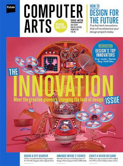 数码创意艺术杂志订阅电子版PDF 英国《Computer Arts》【2014年汇总13期】