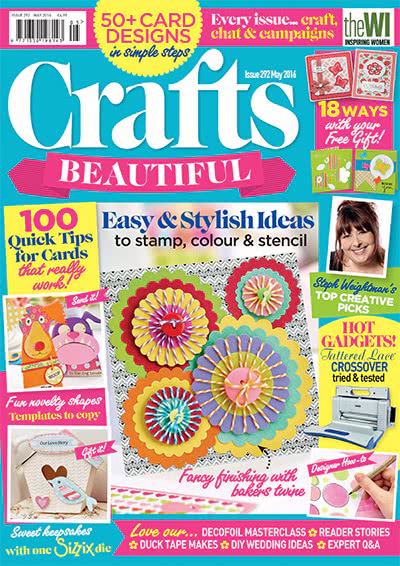 纸艺手工杂志订阅电子版PDF 英国《Crafts Beautiful》【2016年汇总10期】