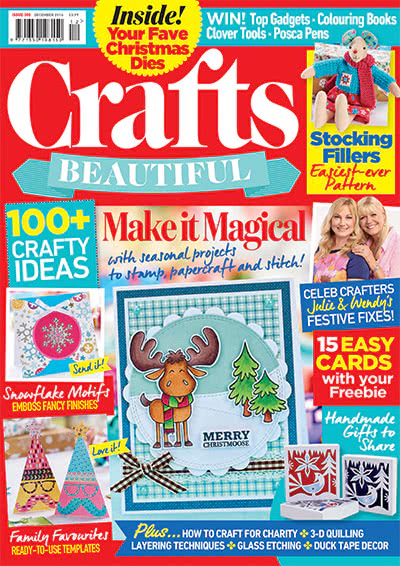 纸艺手工杂志订阅电子版PDF 英国《Crafts Beautiful》【2016年汇总10期】