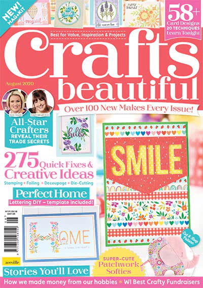 纸艺手工杂志订阅电子版PDF 英国《Crafts Beautiful》【2020年汇总13期】