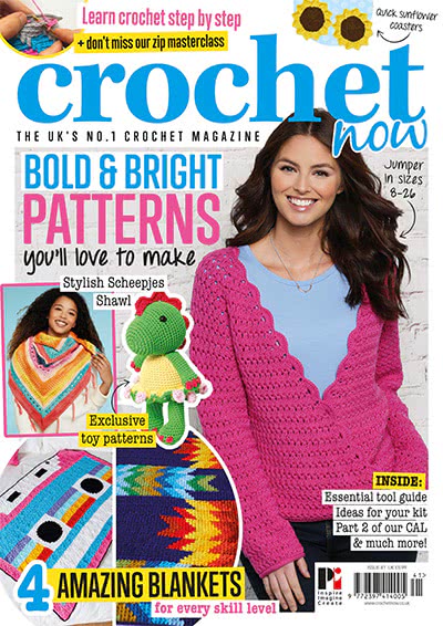 钩针手工杂志订阅电子版PDF 英国《Crochet Now》【2019年汇总13期】