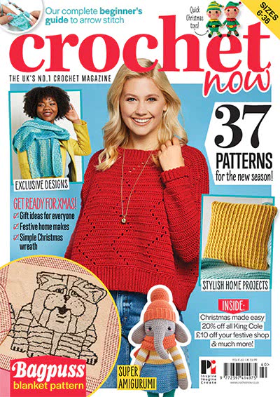 钩针手工杂志订阅电子版PDF 英国《Crochet Now》【2020年汇总12期】