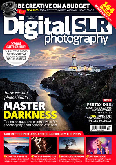 单反数码摄影杂志订阅电子版PDF 英国《Digital SLR Photography》【2013年汇总12期】