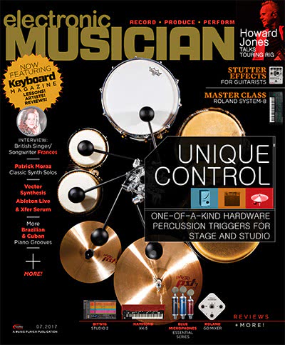 电子音乐杂志订阅电子版PDF 美国《Electronic Musician》【2017年汇总12期】