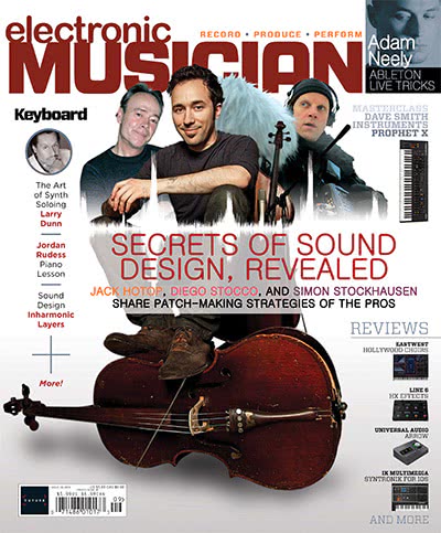 电子音乐杂志订阅电子版PDF 美国《Electronic Musician》【2018年汇总12期】