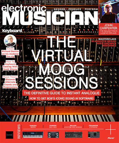 电子音乐杂志订阅电子版PDF 美国《Electronic Musician》【2019年汇总11期】