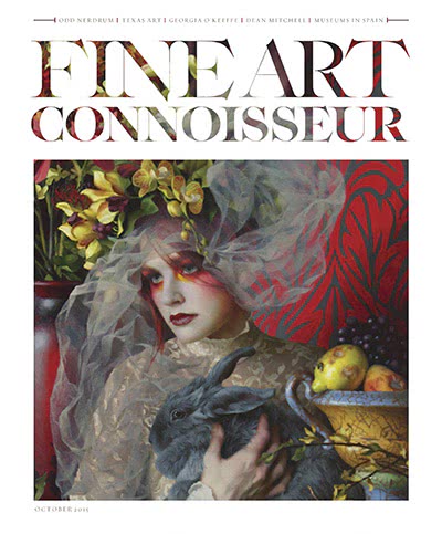 美学艺术行业杂志订阅电子版PDF 美国《Fine Art Connoisseur》【2015年汇总6期】