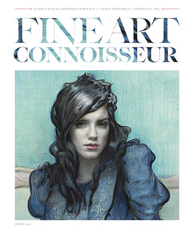 美学艺术行业杂志订阅电子版PDF 美国《Fine Art Connoisseur》【2017年汇总6期】