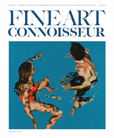 美学艺术行业杂志订阅电子版PDF 美国《Fine Art Connoisseur》【2019年汇总6期】