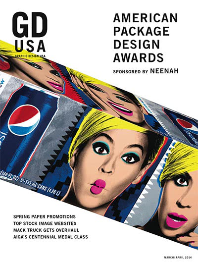 专业平面设计杂志订阅电子版PDF 美国《Graphic Design USA》【2014年汇总6期】