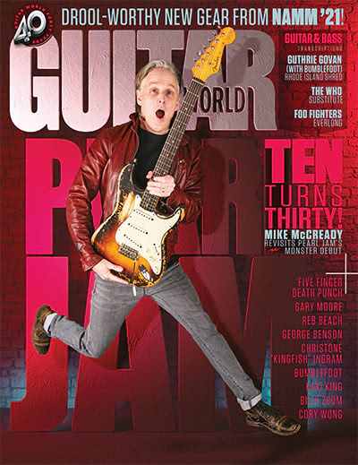 吉他音乐杂志订阅电子版PDF 美国《Guitar World》【2021年汇总12期】
