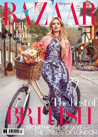 英国时尚芭莎杂志订阅《Harpers Bazaar》电子版PDF高清【2018年汇总12期】