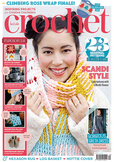 钩针编织手工杂志订阅电子版PDF 英国《Inside Crochet》【2019年汇总7期】