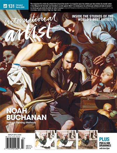 国际艺术家杂志订阅电子版PDF 美国《International Artist》【2020年汇总5期】
