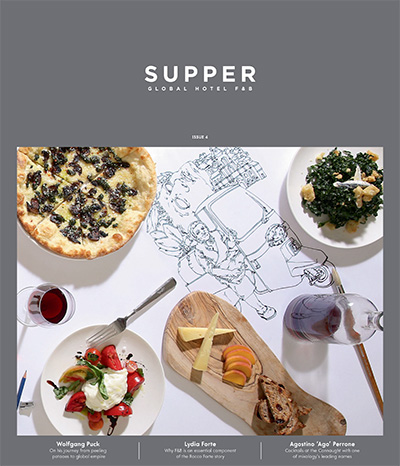 酒店经营美食杂志订阅电子版PDF 英国《Supper》【2016年汇总5期】