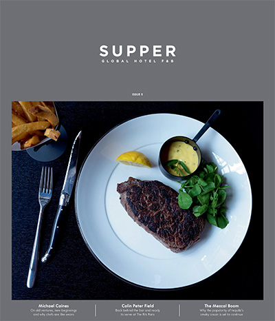 酒店经营美食杂志订阅电子版PDF 英国《Supper》【2016年汇总5期】