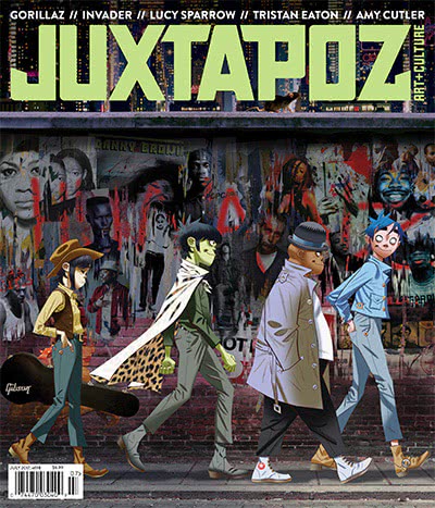 艺术展览杂志订阅电子版PDF 美国《Juxtapoz Art & Culture》【2017年汇总12期】