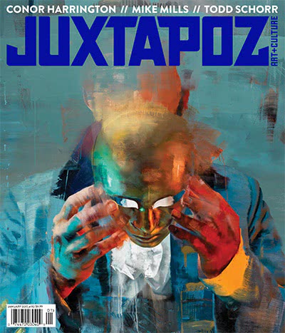 艺术展览杂志订阅电子版PDF 美国《Juxtapoz Art & Culture》【2017年汇总12期】