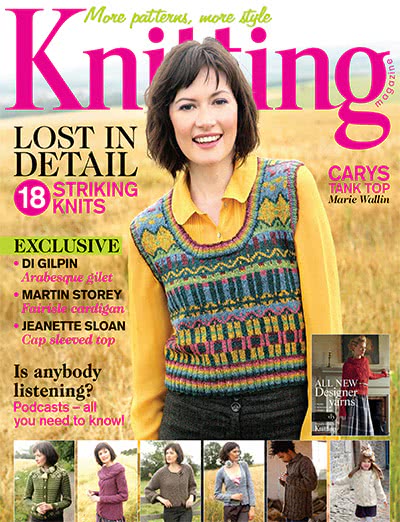 服饰编织手工杂志订阅电子版PDF 英国《knitting》【2011/2012年汇总11期】