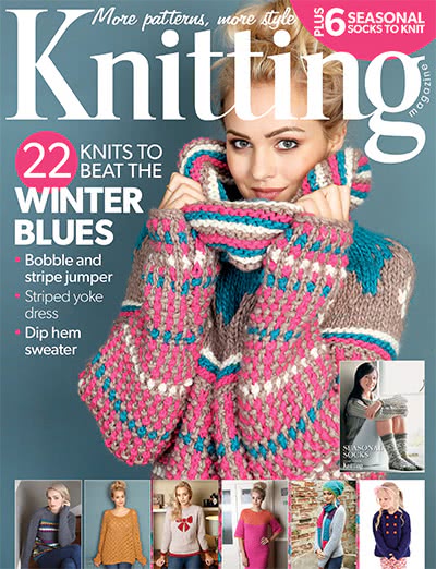 服饰编织手工杂志订阅电子版PDF 英国《knitting》【2014年汇总10期】