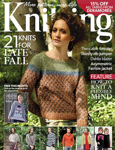 服饰编织手工杂志订阅电子版PDF 英国《knitting》【2014年汇总10期】