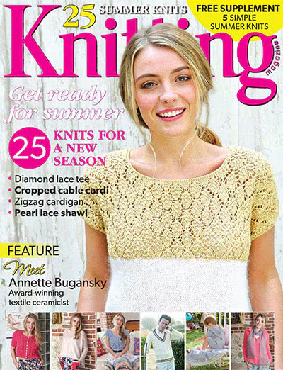 服饰编织手工杂志订阅电子版PDF 英国《knitting》【2015年汇总12期】