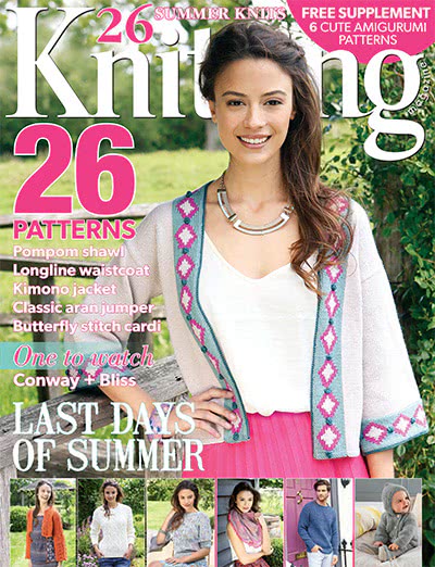 服饰编织手工杂志订阅电子版PDF 英国《knitting》【2015年汇总12期】