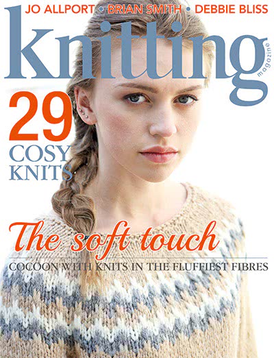 服饰编织手工杂志订阅电子版PDF 英国《knitting》【2016年汇总12期】
