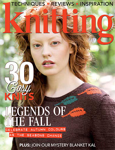服饰编织手工杂志订阅电子版PDF 英国《knitting》【2017年汇总11期】