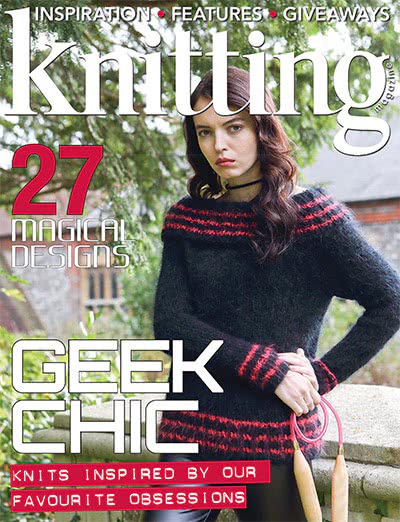 服饰编织手工杂志订阅电子版PDF 英国《knitting》【2018年汇总12期】