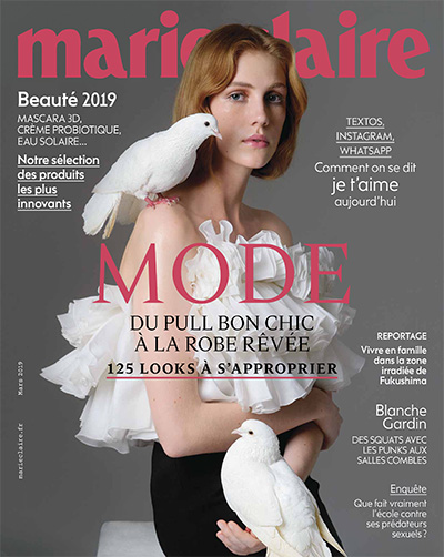 法国时尚杂志订阅《Marie Claire》电子版PDF高清【2019年汇总12期】