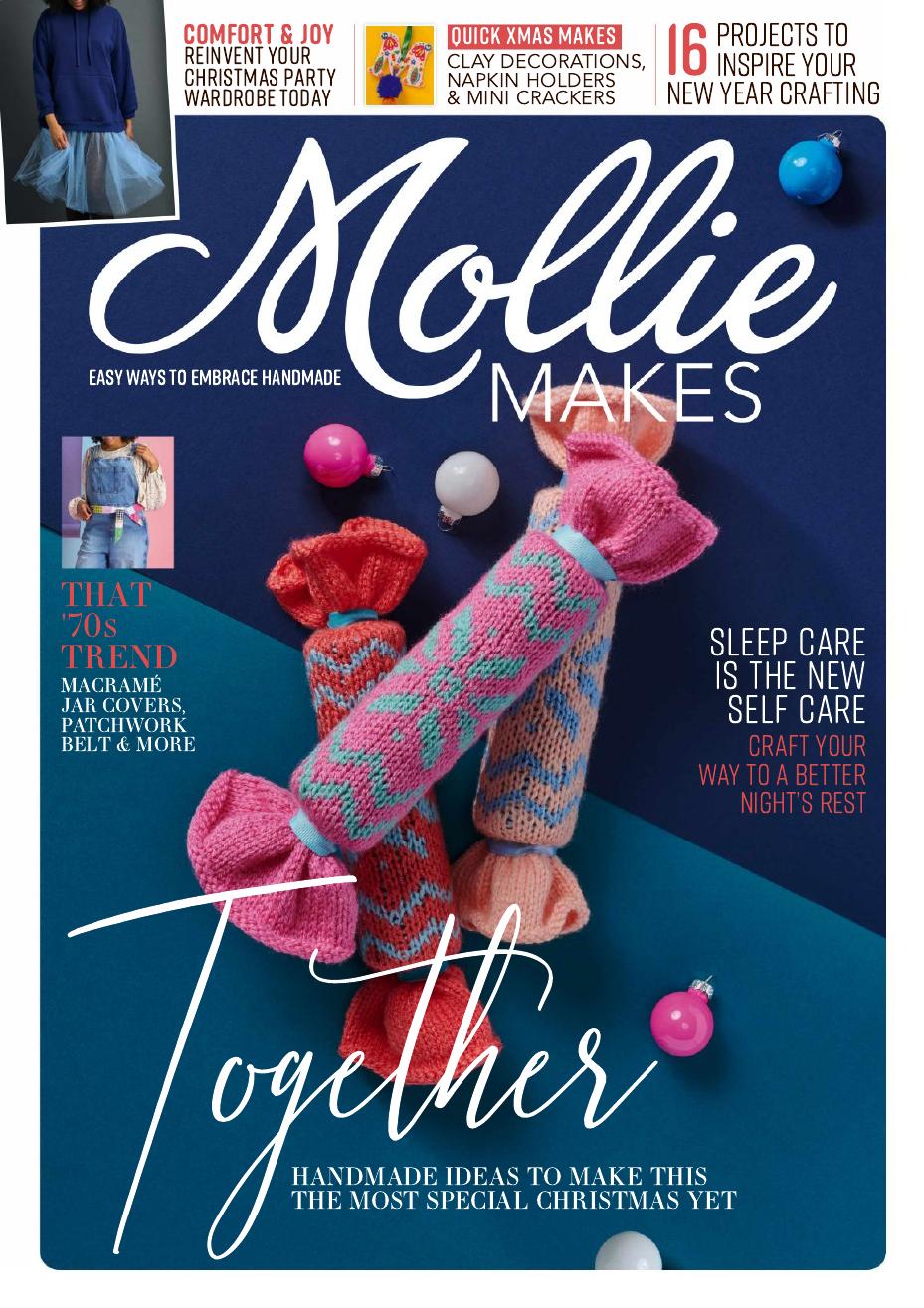 创意手作艺术杂志订阅英国《Mollie Makes》电子版PDF高清【2022年全年订阅】
